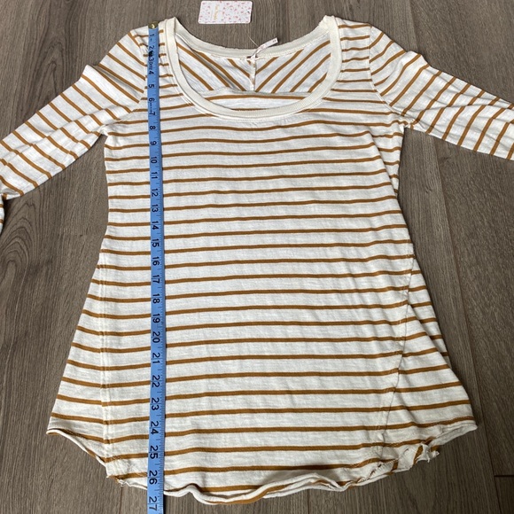 Free People Toosaloosa Thermal Shirt Ivory Medium - Picture 10 of 15